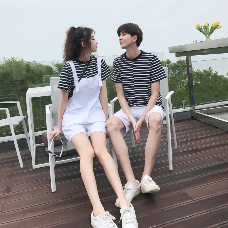 new pattern T-shirts Self cultivation Summer wear in Ultra-fire Leisure Short sleeved men and women Korean Edition temperament Not the same loversin the Men's clothing, T-shirt category - from Buy2taobao.com to provide professional Taobao agent buy service