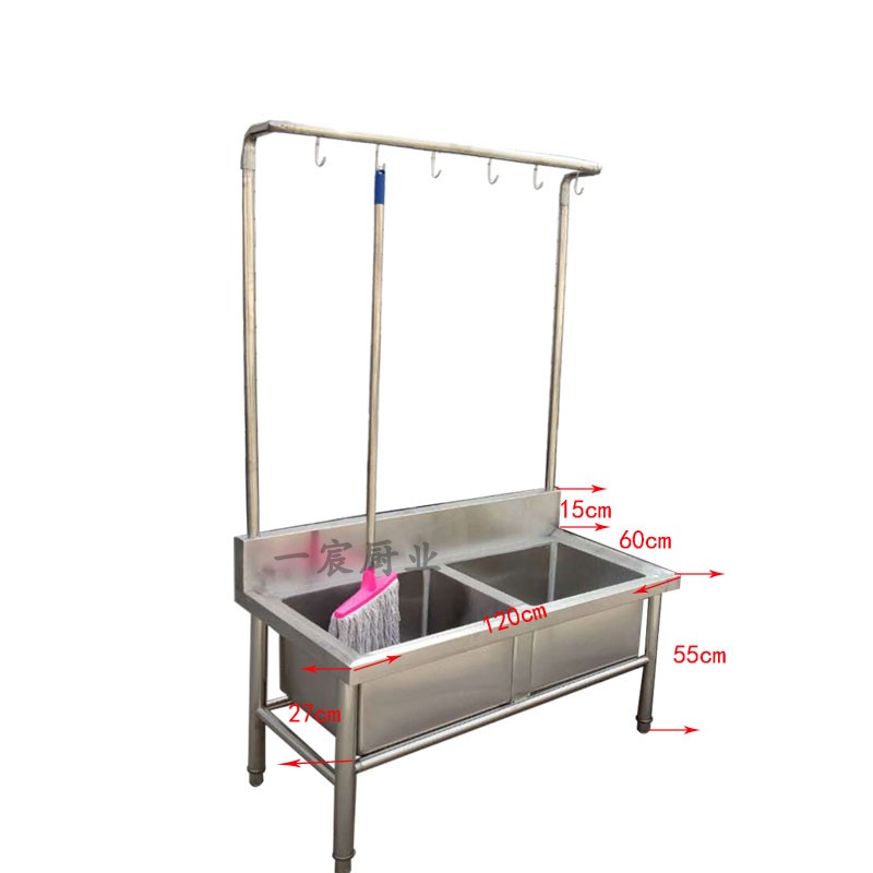 不锈钢拖把池 墩布池水槽 挂钩长形拖布池 学校医院洗布池可定做|msdalam kategori keluarga memasang ibu, kelengkapan peribadi, kolam mop - dari Buy2taobao.com untuk memberikan perkhidmatan ejen Taobao profesional membeli