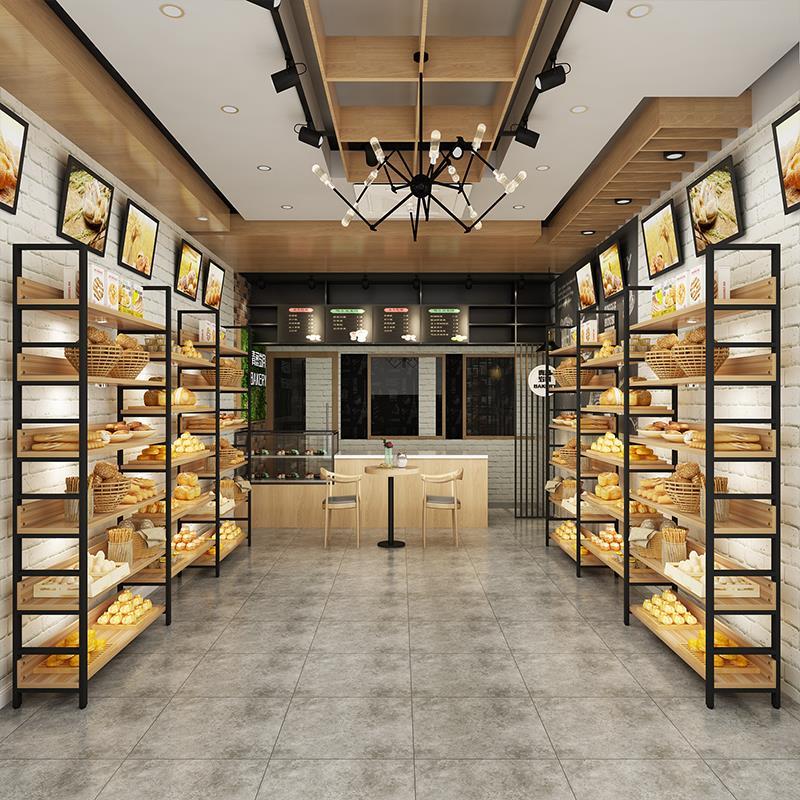 面包展示柜中岛柜面包柜抽屉式货架蛋糕展示柜模型边柜台木质展柜|ruв категории коммерческий/офисная мебель, полки/витрина, хлеб стойка - от Buy2taobao.com для оказания профессиональной услуги покупки агента Taobao