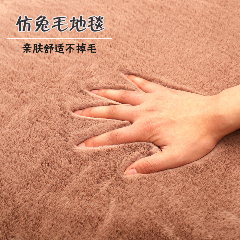 bedroom carpet a living room Coffee table mat Imitation fur ins Room carpet Short plush Bedside carpet Balcony padin the Home Fabric , Carpet category - from Buy2taobao.com to provide professional Taobao agent buy service