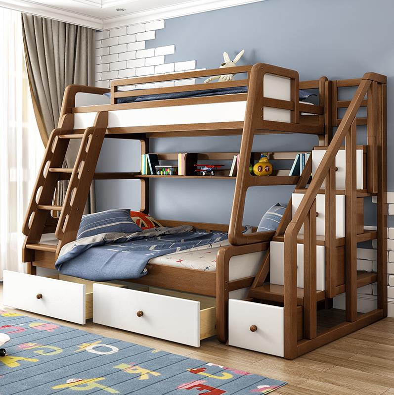 Mother and son On the bed Up and down Wooden bed double-deck bed solid wood Economic type On the bed Trundle On the bed childrenin the Residential furniture , Beds , Height/Trundle category - from Buy2taobao.com to provide professional Taobao agent buy service