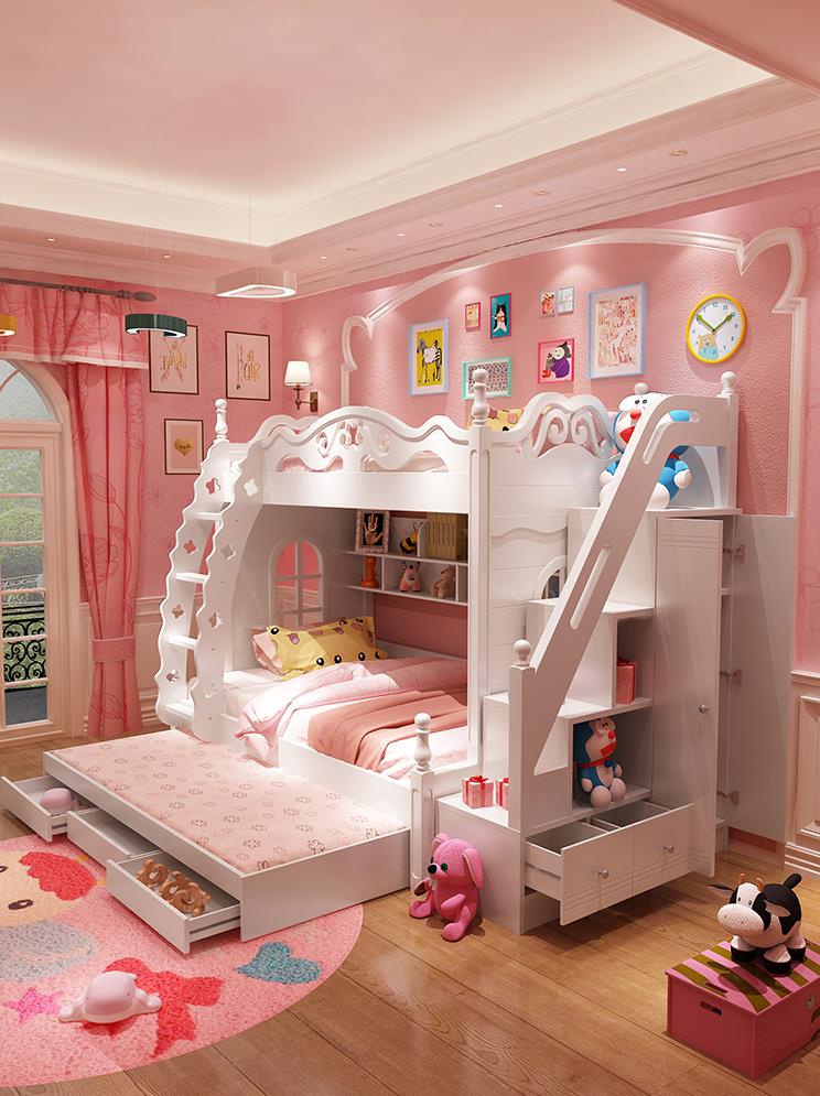 儿童双层床多功能实用儿童床卧室男孩实木成年室内字母床经济型在类目 住宅家具, 床类, 高低/子母床中 - 来自Buy2taobao.com提供专业的淘宝代购服务