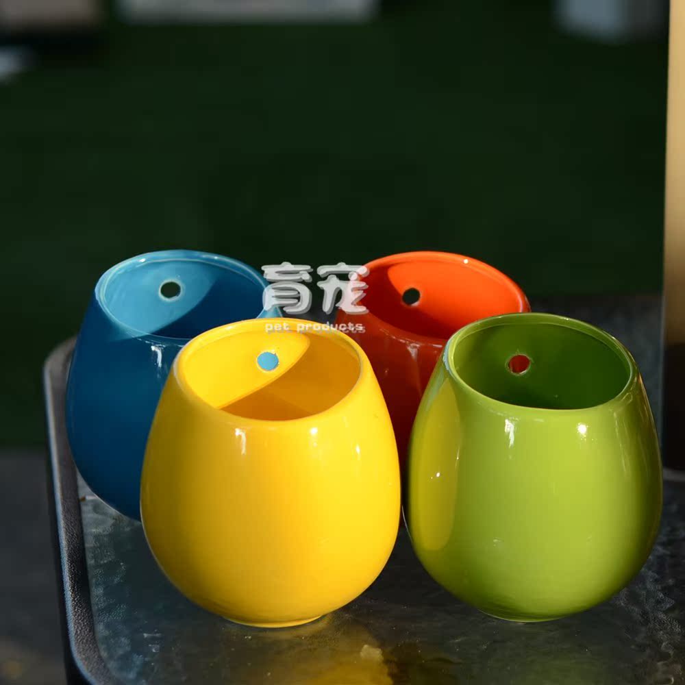 宠物貂防刨食盆 陶瓷容易清洁防扒防刨防翻可固定两色龙猫土拨鼠在类目 宠物/宠物食品及用品, 仓鼠类及其它小宠, 小宠用品(新), 食盆中 - 来自Buy2taobao.com提供专业的淘宝代购服务