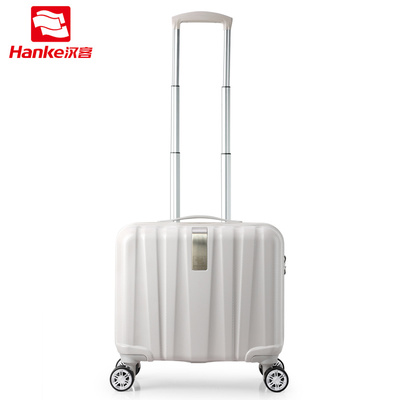 汉客迷你拉杆箱16寸万向轮短途行李箱子小型旅行箱男女登机箱拖箱