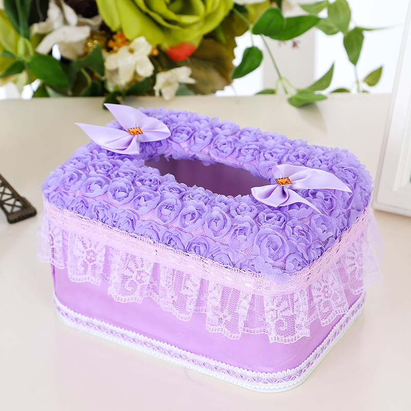 European style Countryside Lace Bread type Fabric Tissue Box roll of paper Napkin sets Home Furnishing Car pumping trayin the Home accessories , Decorative items , Decorative Tissue Box category - from Buy2taobao.com to provide professional Taobao agent buy service