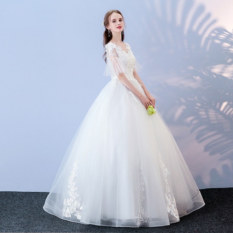 婚纱2018新款森系复古旅拍轻婚纱礼服简约超仙结婚新娘长拖尾大码|ruв категории Женская одежда, Cвадебные платья, свадебное платье - от Buy2taobao.com для оказания профессиональной услуги покупки агента Taobao