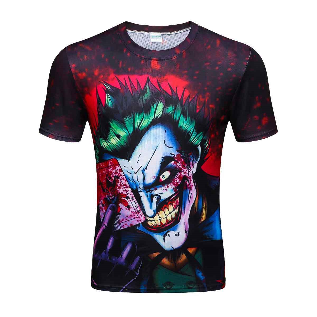 Spring/summer dark knight clown digital print men's short|ruв категории Мужская одежда, брюки - от Buy2taobao.com для оказания профессиональной услуги покупки агента Taobao