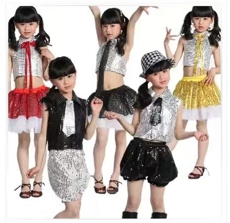 新款儿童爵士舞蹈服幼儿爵士舞演出服装男女现代舞服女孩超靓超酷|ruв категории Женская одежда, костюм/национальная одежда/театр костюм, национальная одежда/этап погрузки - от Buy2taobao.com для оказания профессиональной услуги покупки агента Taobao