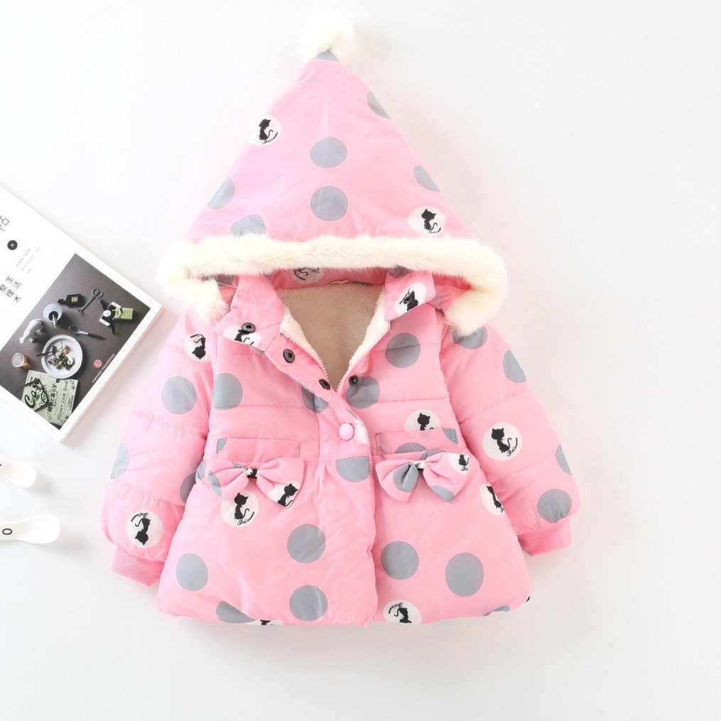 Female baby cotton 1-2-3-4-5 girl Winter clothes Coat Mid length version thickening Cotton Autumn and winterin the Children/Baby/Family fitted , Cotton-padded jacket/Padded category - from Buy2taobao.com to provide professional Taobao agent buy service
