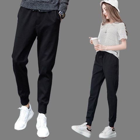 韩版加肥加大码收口小脚休闲胖mm九分宽松运动200斤|msdalam kategori Butik wanita / wanita, seluar, seluar santai - dari Buy2taobao.com untuk memberikan perkhidmatan ejen Taobao profesional membeli