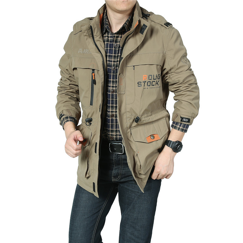 Pizex man Mid length version leisure time outdoors Large spring and autumn new pattern Jacket 086in the Maternity/Maternal supplies/Nutrition , Radiation , Radiation cards category - from Buy2taobao.com to provide professional Taobao agent buy service
