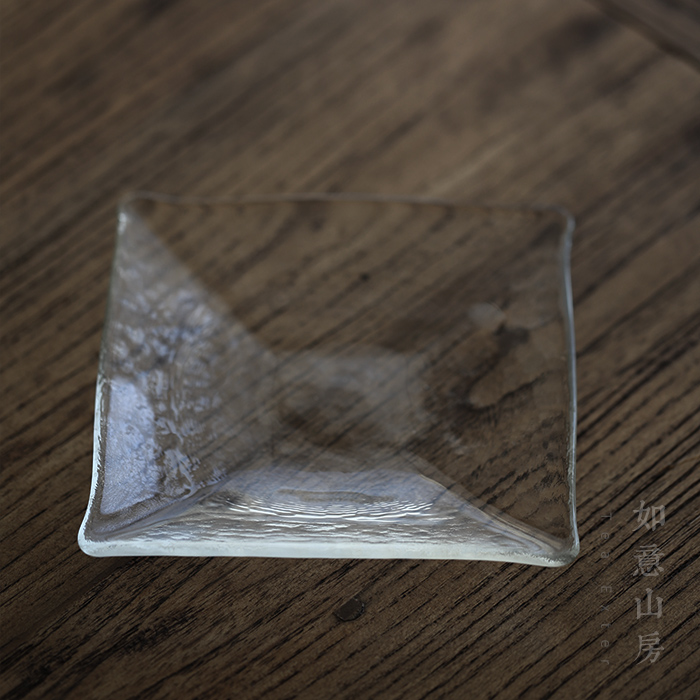 家用纯手工玻璃壶承小号水晶玻璃锤目纹方茶盘茶托方形茶点碟茶具在类目 餐饮具, 茶具, 茶盘中 - 来自Buy2taobao.com提供专业的淘宝代购服务