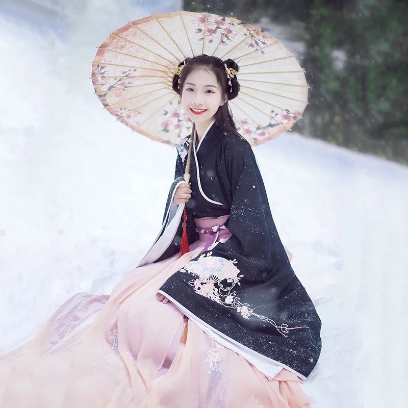 Skirt 6 Hanfu Colored glaze Gradient fondle each other Ruskirt Wide sleeves fairy Hanfu Colored glaze Gradientin the Women's clothing/Boutique , Costume/National costume/Stage costumes , National costume/Costumes category - from Buy2taobao.com to provide professional Taobao agent buy service