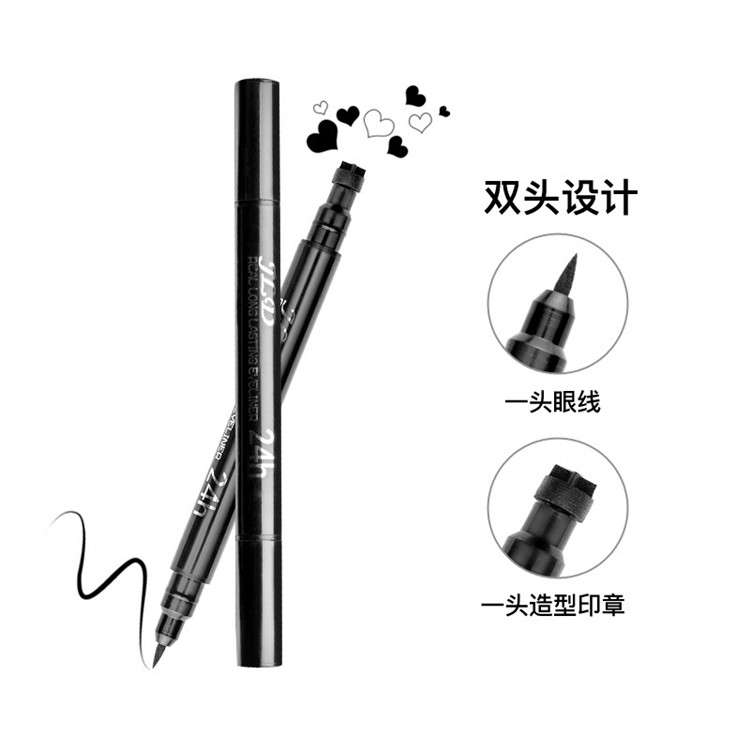 Floret star seal Eyeliner pattern seal End of eye printing Peach Ornament waterproof Double head Dual usein the Makeup/Perfume/Beauty tools , Eyeliner category - from Buy2taobao.com to provide professional Taobao agent buy service