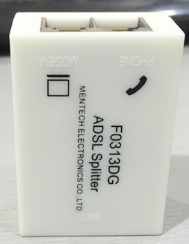 adsl分线器 宽带分离电话分线盒 拨号器 信号一分二 分频器|msdalam kategori kehidupan elektrik, peralatan rumah dan aksesori, Aksesori telefon - dari Buy2taobao.com untuk memberikan perkhidmatan ejen Taobao profesional membeli