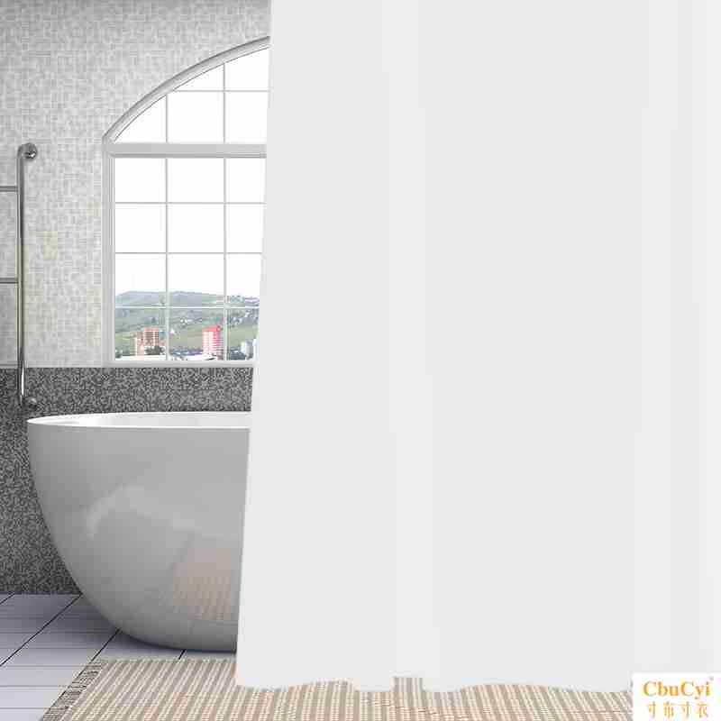 Northern Europe ins Shower Curtains Simplicity Pure white hotel TOILET waterproof thickening Mycin Japanese Shower Room Partition curtainin the Family/Personal Cleaning Tools , Sanitary appliances/Bathroom accessories , Shower Curtains category - from Buy2taobao.com to provide professional Taobao agent buy service