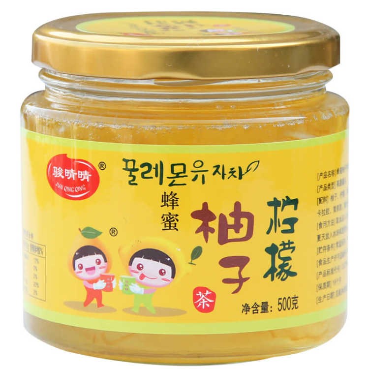 駿晴晴500g柚子檸檬茶蜂蜜果茶單瓶 蘆荟百香果/藍莓等多口味組合在類目 咖啡/麥片/衝飲, 藕粉/麥片/衝飲品, 蜂蜜果味茶中 - 來自Buy2taobao.com提供專業的淘寶代購服務