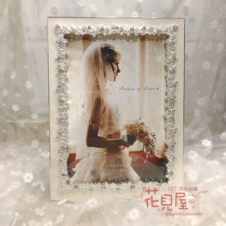 goods in stock Japan LADONNA Dual purpose yarn lighting birthday Housewarming gift Photo frame Refinement Lace Flower Marriagein the Home accessories , Frame/Frames category - from Buy2taobao.com to provide professional Taobao agent buy service