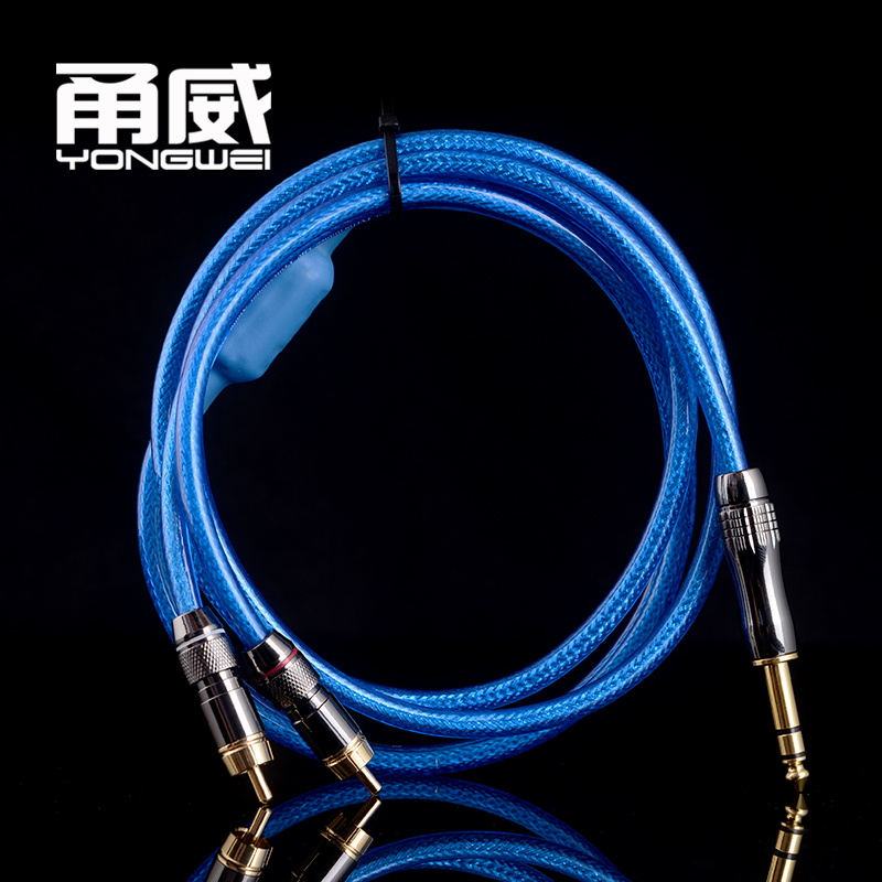 Lotus one of two 6.5 Audio line y5 Pure copper 6.35 Stereo turn to double rca Line Big three turn doublein the Audio appliances , Video Appliance Parts , Wire category - from Buy2taobao.com to provide professional Taobao agent buy service