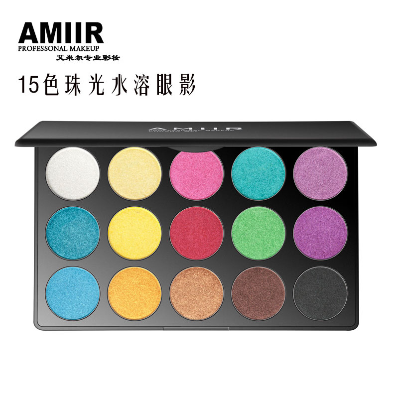 正品AMIIR艾米尔专业彩妆JHC15色幻彩眼影盘全珠光水溶大地色眼影在类目 彩妆/香水/美妆工具, 眼影中 - 来自Buy2taobao.com提供专业的淘宝代购服务