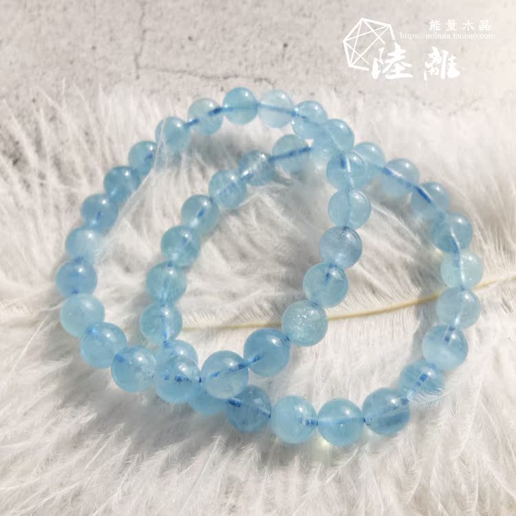 陸離天然海藍寶單圈手鏈喉輪健康幫助表達溝通靈魂藍圖心靈成長在類目 飾品/流行首飾/時尚飾品新, 手鍊中 - 來自Buy2taobao.com提供專業的淘寶代購服務