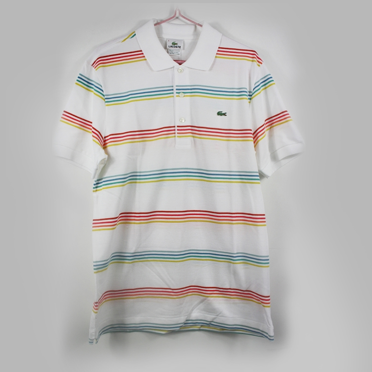 【TOM】LACOSTE POLO TEE 条文时尚T恤 秘鲁制 美国 短袖男 清仓|msdalam kategori Pakaian Lelaki, shirt Polo - dari Buy2taobao.com untuk memberikan perkhidmatan ejen Taobao profesional membeli