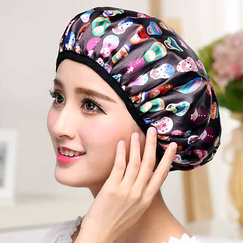 kitchen Flashing take a shower Shower cap thickening double-deck waterproof Shower cap Hair care take a shower Headgearin the Family/Personal Cleaning Tools , Personal care cleaning appliances , Shower cap category - from Buy2taobao.com to provide professional Taobao agent buy service