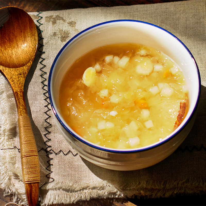 Kungfu Online Lily Almond Tremella soup 15 Minute summer DIY Iced fruit Sweet soup 75gin the Agri rice/Dried foods/Condiment , Convenient fast food , Other category - from Buy2taobao.com to provide professional Taobao agent buy service