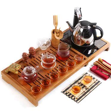Bamboo Kungfu Online tea set tea tray one Kettle Bamboo drainage Drawer household Tea Service Chahai suitin the Tableware , Tea set , Tea tray  category - from Buy2taobao.com to provide professional Taobao agent buy service