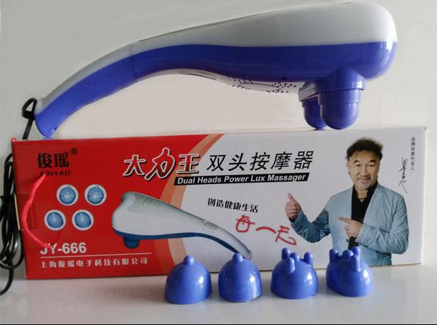 俊瑶双头按摩器电动按摩棒颈部肩部背部腰部按摩捶家用敲打大力王在类目 个人护理/保健/按摩器材, 按摩器材, 按摩棒/锤中 - 来自Buy2taobao.com提供专业的淘宝代购服务