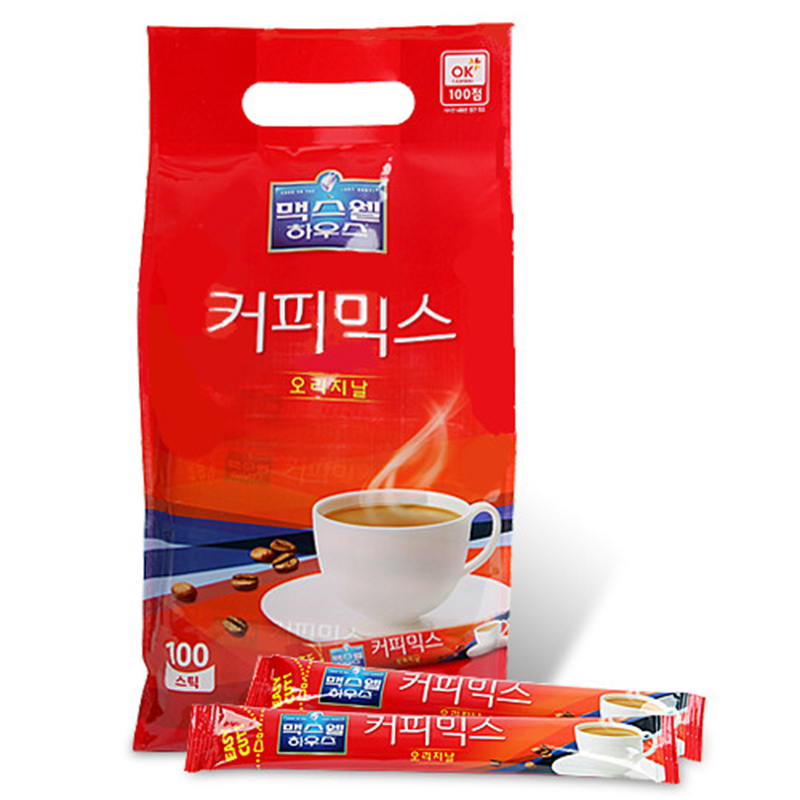 包邮 韩国咖啡麦斯威尔咖啡三合一速溶100条袋装进口原味咖啡粉在类目 咖啡/麦片/冲饮, 速溶咖啡/咖啡豆/粉, 速溶咖啡中 - 来自Buy2taobao.com提供专业的淘宝代购服务