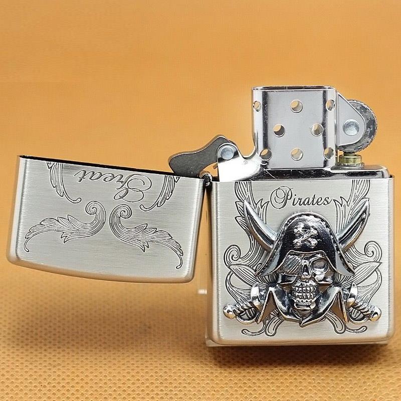 Original ZIPPO Windproof lighter Silver Limited edition Pirates of the Caribbean Men's original edition new patternin the ZIPPO/Swiss Army Knife/Glasses , Brand lighters and accessories , ZIPPO/Zippo category - from Buy2taobao.com to provide professional Taobao agent buy service