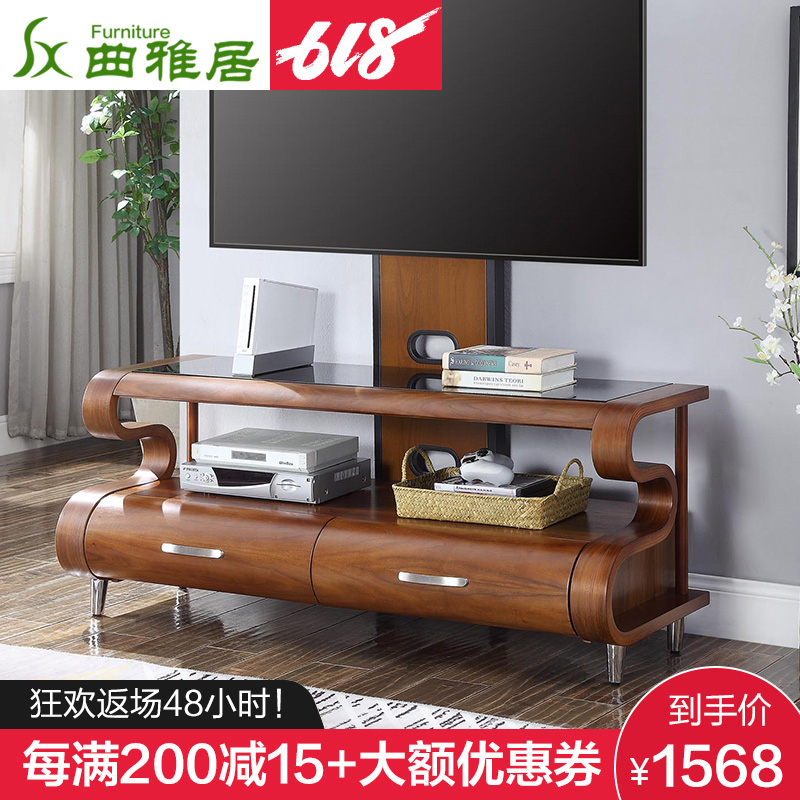 北歐簡約實木電視櫃1.2米 美式小戶型客廳臥室家具帶挂架地櫃在類目 住宅傢俱, 櫃類, 電視櫃中 - 來自Buy2taobao.com提供專業的淘寶代購服務