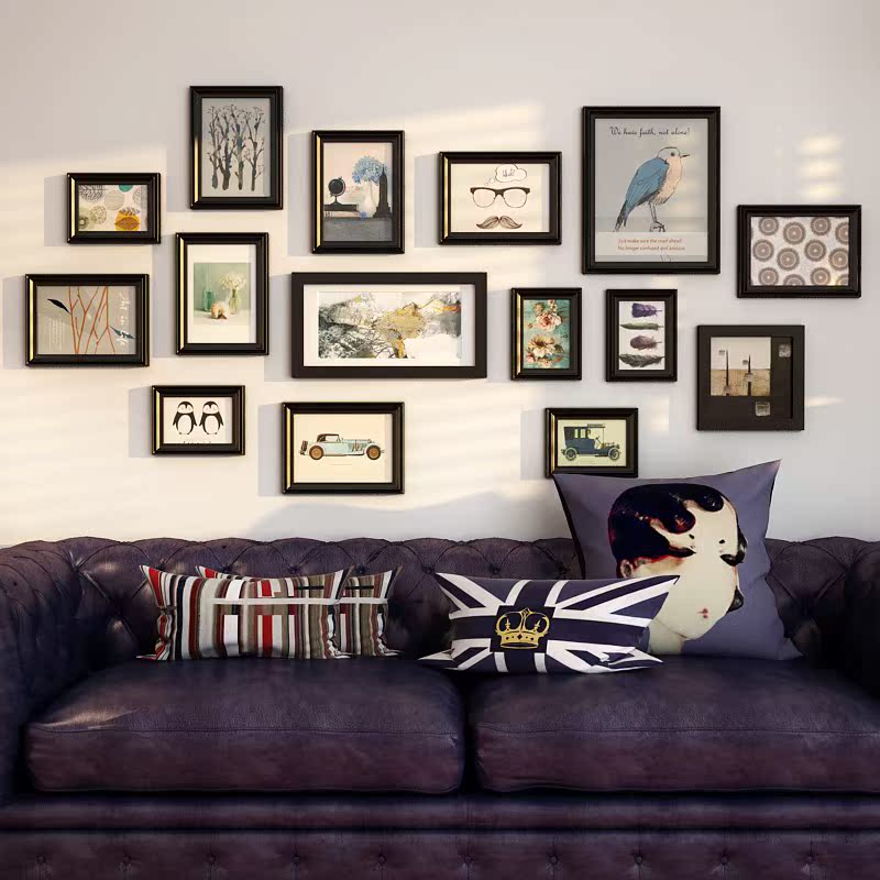 bedroom Conjoined Photo frame One side Wall hanging combination European style decorate solid wood originality a living room Hanging picture Photo wallin the Home accessories , Frame/Frames category - from Buy2taobao.com to provide professional Taobao agent buy service