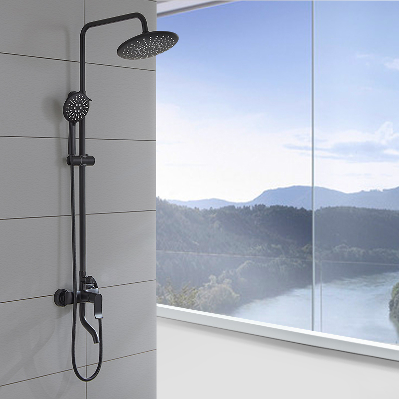 Gu Demo Northern Europe black Paint shower Flower sprinkling Copper body Faucet Flower sprinkling black Scrub Matte Flower sprinkling suitin the Decoration main material , Toiletries , Bathroom faucet , Shower faucet(Set) category - from Buy2taobao.com to provide professional Taobao agent buy service