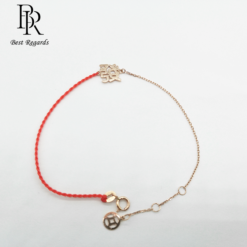 Berry jewelry 18K Blond Red rope Braceletin the Accessories/Fashion Jewelry, Necklace category - from Buy2taobao.com to provide professional Taobao agent buy service