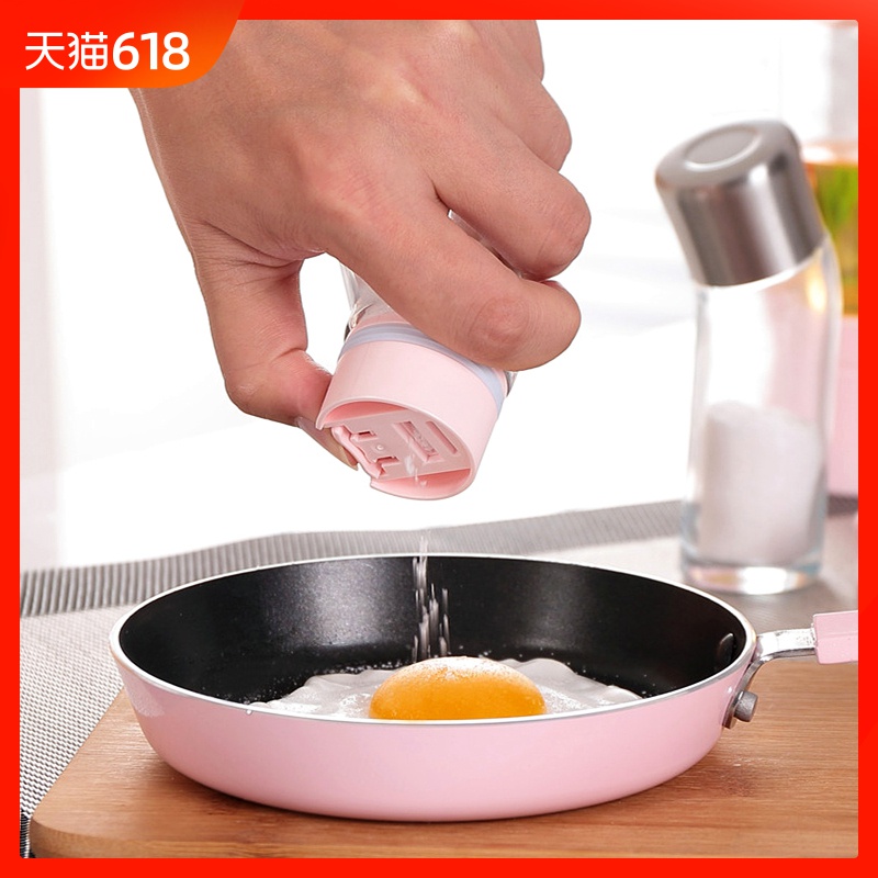 Chilean way new pattern Salt shaker Tower household Moisture-proof Limit Glass Salt spoon Push Quantitative Flavor Saltin the Kitchen/Cooking utensils , Kitchen Gadgets/Kitchen storage , Storage jars/Kitchen storage containers , Seasoning bottles category - from Buy2taobao.com to provide professional Taobao agent buy service