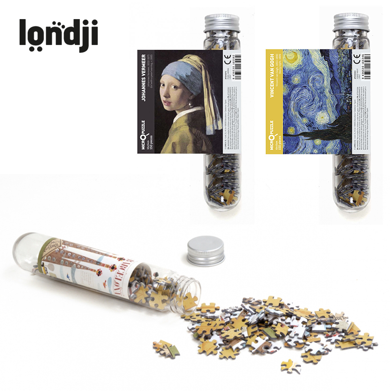 西班牙 Londji 世界名画梵高试管小块迷你拼图150块 成人解压玩具|ruв категории игрушка/коляска/головоломка/блоки/модель, бусы/головоломка/в паре/демонтаж/бить игрушки, головоломка/деревоплита - от Buy2taobao.com для оказания профессиональной услуги покупки агента Taobao