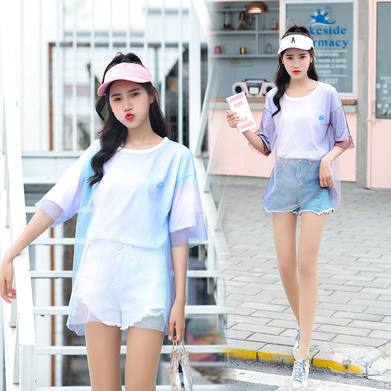 Chaopai ins Pikachu Jointly Jacobs T-shirt 2019 Summer wear new pattern Short sleeved jacket T-shirts Easy T-shirtin the Women's clothing/Boutique , T-shirt category - from Buy2taobao.com to provide professional Taobao agent buy service