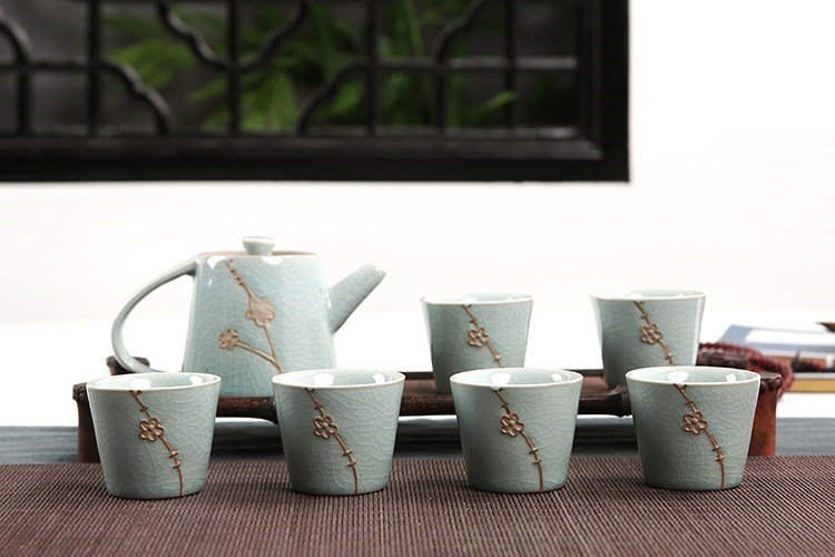 冰裂茶具套装功夫茶具套装陶瓷茶具茶杯茶道茶壶套装家用简约|ruв категории посуда, чайный сервиз, кунг - Фу, чайный сервиз - от Buy2taobao.com для оказания профессиональной услуги покупки агента Taobao