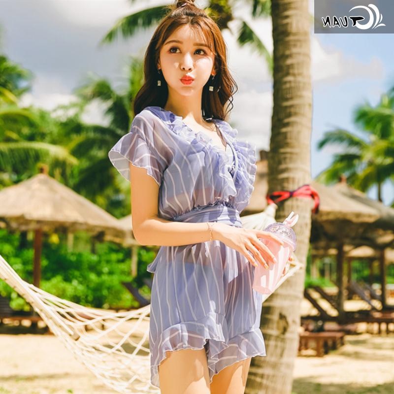 Decathlon /q361 Official website Swimming suit Three conservative the republic of korea student fresh Vitality girl Gatherin the Sports/Yoga/Fitness/Fans supplies , Swim , Split swimsuit category - from Buy2taobao.com to provide professional Taobao agent buy service
