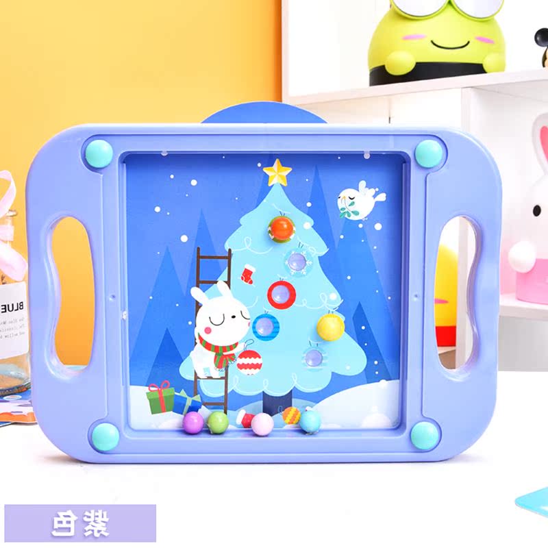 掌上平衡迷宫玩具走珠滚珠幼儿园儿童专注力训练益智游戏亲子互动|msdalam kategori Toy/bayi/teka-teki/blok bangunan/model, membuka kunci/Maze/Cube Rubik/mainan Intelek, kelas Maze - dari Buy2taobao.com untuk memberikan perkhidmatan ejen Taobao profesional membeli