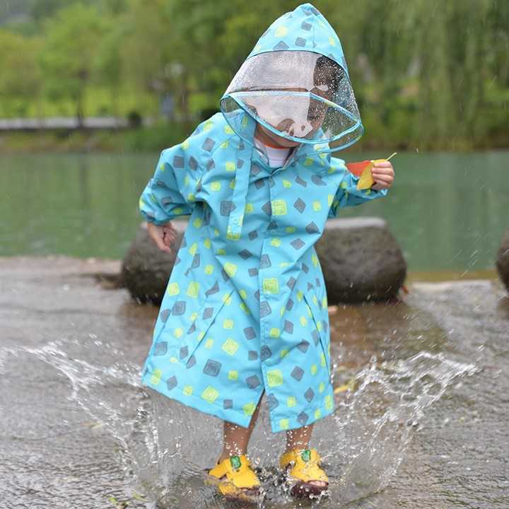 时尚透明大帽檐儿童雨衣 大书包位小学生环保男童女童幼儿园雨披在类目 居家日用, 伞/雨具/防雨/防潮, 雨披/雨衣中 - 来自Buy2taobao.com提供专业的淘宝代购服务