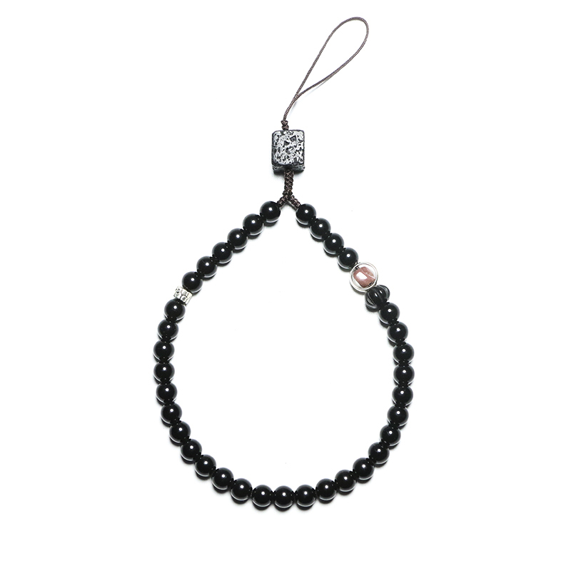 Original natural Obsidian Lovers money currency Removable Mobile phone shell Lanyard have cash less than that is registered in the accounts A wristin the 3C Digital Accessories, Cell Phone Accessories , Phone Accessories , Mobile phone pendant/Mobile phone chain category - from Buy2taobao.com to provide professional Taobao agent buy service