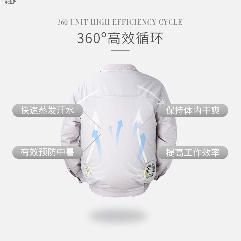 summer Heatstroke cooling Air conditioning service Fan clothes Go fishing Electric welding Cooling construction site Labor insurance coverallin the Men's clothing, Set , Tooling uniform category - from Buy2taobao.com to provide professional Taobao agent buy service