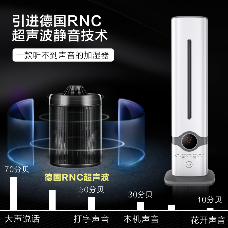 humidifier 4l High-capacity Floor type Nanometer Humidification purify Integrated machine Add waterin the Electrical life , Humidifier category - from Buy2taobao.com to provide professional Taobao agent buy service