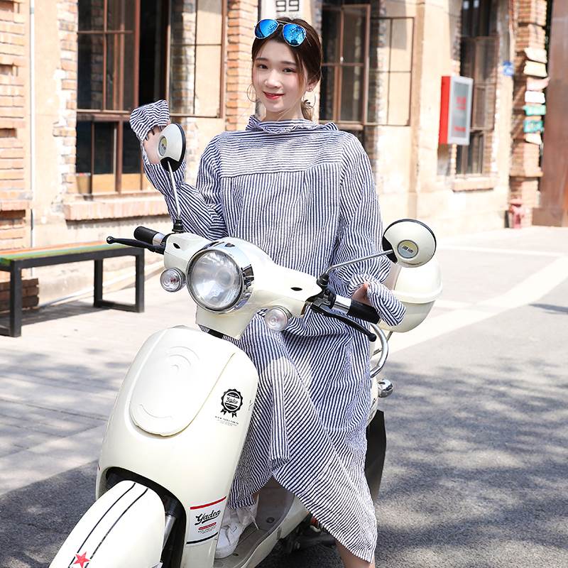 电动车防晒衣女士百搭花边长款骑车防晒全身夏季电动摩托车防晒衣|ruв категории электромобиль/аксессуары/транспортных средств, электромобиль оборудования район, электромобиль солнцезащитный одежды/шаль - от Buy2taobao.com для оказания профессиональной услуги покупки агента Taobao