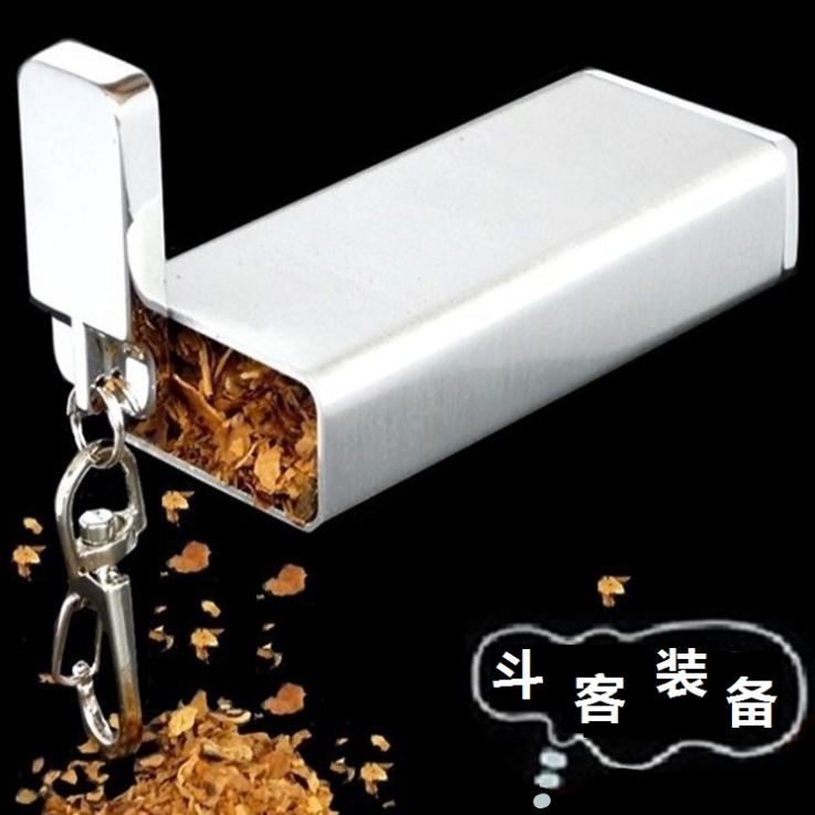 Pure Steel wire drawing Imported Pull-up Portable Cut tobacco Moisturizing tank personality originality outdoors Key buckle Humidor Smokein the ZIPPO/Swiss Army Knife/Glasses , Smoking , Cigarette case category - from Buy2taobao.com to provide professional Taobao agent buy service