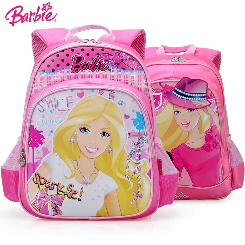 Barbie schoolbag Daughter pupil 1-3 grade princess lovely light Lightening Dual backpack Waterproof bagin the Electronic Dictionary/Electronic paper book/Stationery , Everyday school supplies , Schoolbag category - from Buy2taobao.com to provide professional Taobao agent buy service