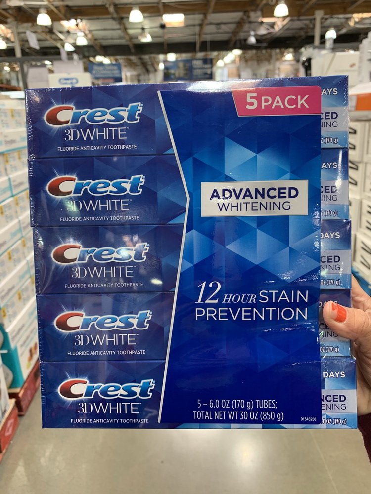 美国直邮正品Crest/佳洁士全新升级3D美白去牙渍牙膏 170g*5支装在类目 洗护清洁剂/卫生巾/纸/香薰, 洗发沐浴/个人清洁, 口腔护理, 牙膏中 - 来自Buy2taobao.com提供专业的淘宝代购服务
